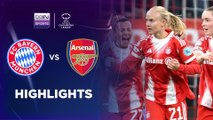 Bayern Munich 3-2 Arsenal | UEFA Women's Champions League 25/26 Match Highlights