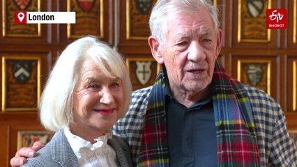 WATCH: UK Stars Helen Mirren and Ian McKellen Launch New Shakespeare School Curriculum