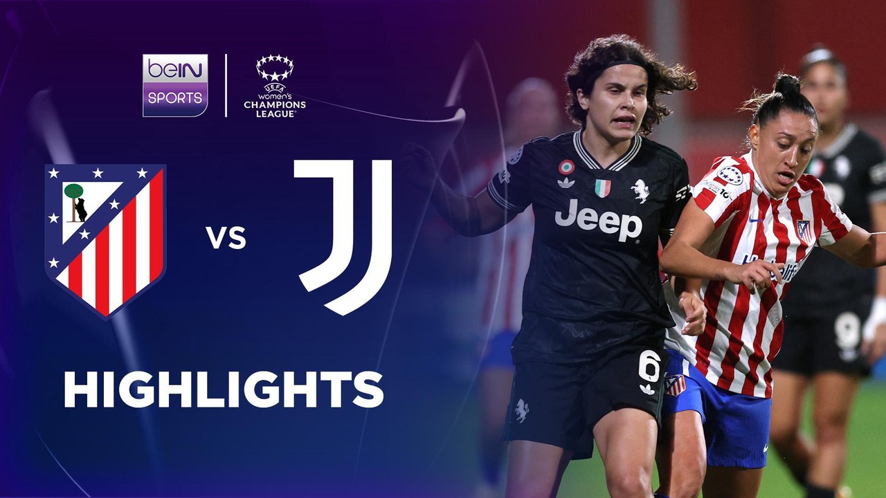 Atletico Madrid 1-2 Juventus | UEFA Women's Champions League 25/26 Match Highlights