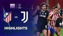 Atletico Madrid 1-2 Juventus | UEFA Women's Champions League 25/26 Match Highlights