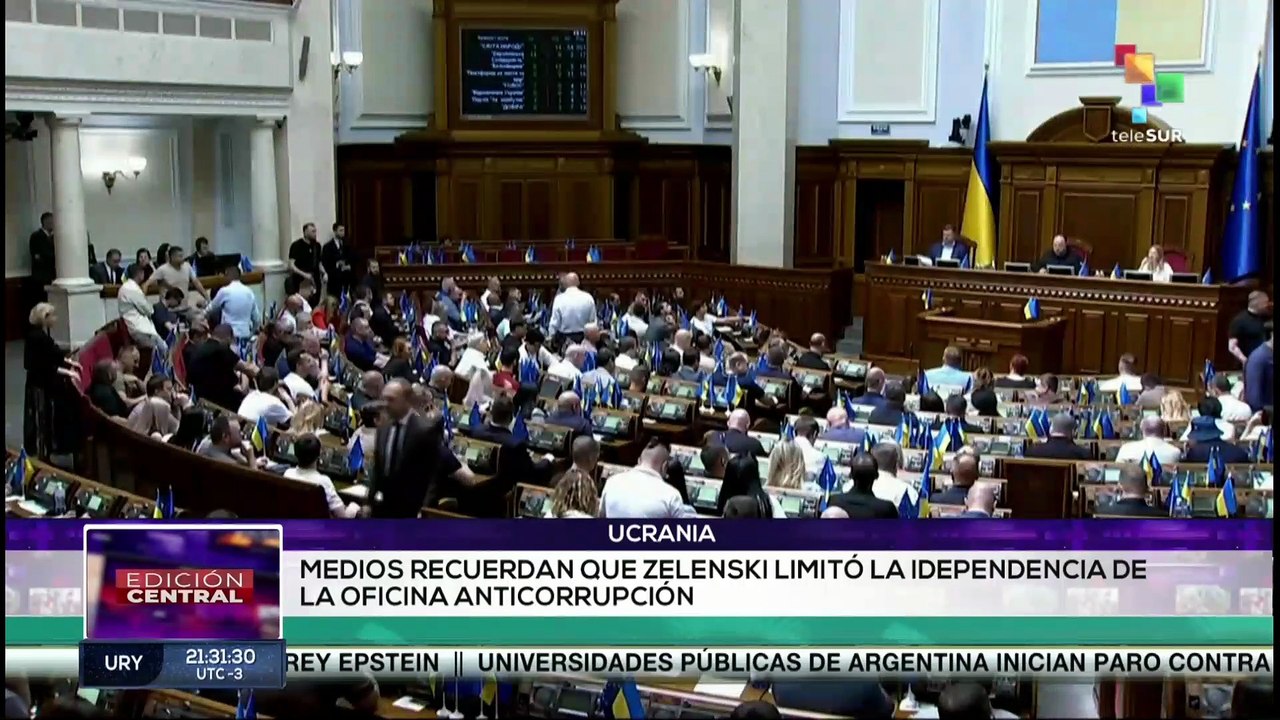 Ucrania: Escándalo de corrupción salpica a Zelenski ENCLAVE MEDIÁTICA 12-11-2025