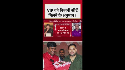 बिहार Exit Poll: VIP को कितनी सीटें मिलने का अनुमान?