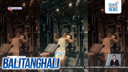 Jak Roberto, focused sa self-cae at wellness; working out, bonding nila ng kapatid na si Sanya Lopez | Balitanghali