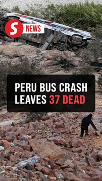 Bus crash in Peru's Arequipa kills 37, injures dozens rushed to hospitals