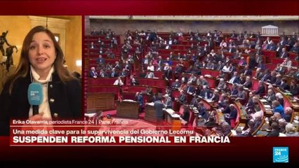 Informe desde París: Asamblea suspende controvertida reforma pensional