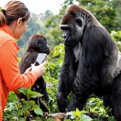 1000024886When a Woman Takes a Picture of a Gorilla in the Jungle, You WON’T Believe What the Gorilla Did! 🦍📸😲 | Epic Wildlife Moment Caught on Camera! 🌿