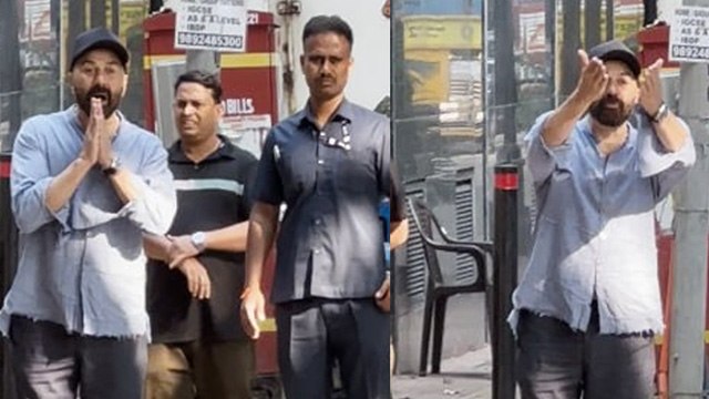 Sunny Deol Angry On Media,Shouts On Paparazzi Outside Dharmendra House |Boldsky