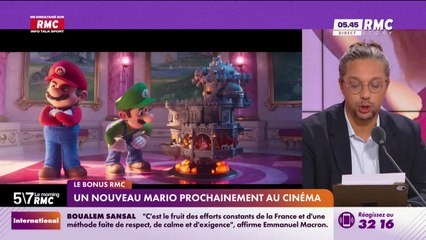 Le bonus RMC : Un nouveau Mario prochainement au cinéma - 13/11