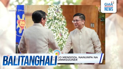Finance Usec. Charlito Mendoza, nanumpa na bilang bagong BIR Commissioner | Balitanghali