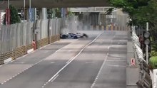 GT World Cup 2025 Macau FP1 Vanthoor Big Crash