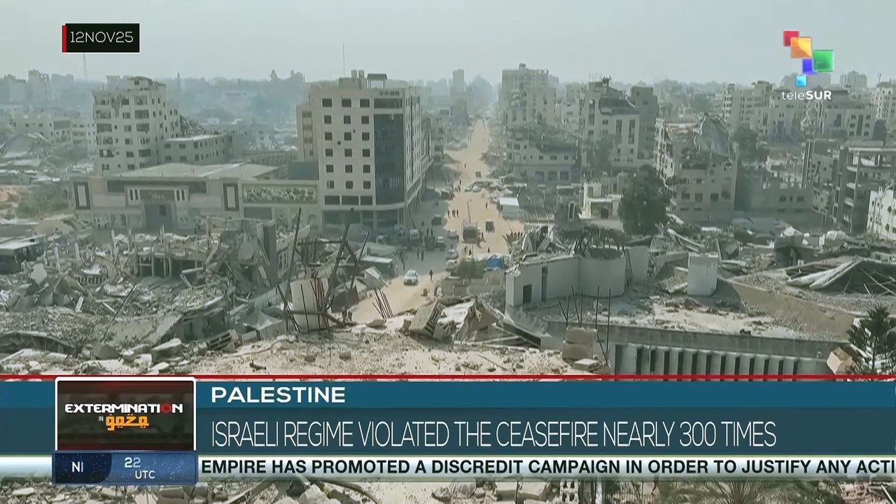 PALESTINE l Israeli regime violated the ceasefire almost 300 times