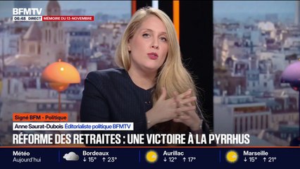 SIGNÉ BFM - Suspension de la réforme des retraites: une victoire à la Pyrrhus