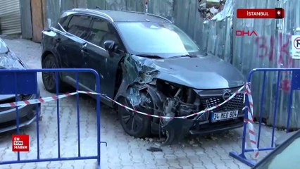 İstanbul Kağıthane'de meydana gelen patlama izleri gün doğunca ortaya çıktı