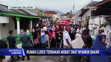 Rumah Ludes Terbakar Akibat Obat Nyamuk Bakar