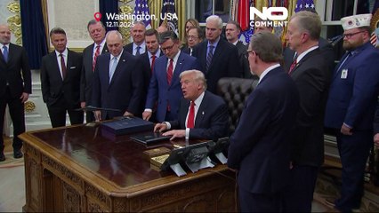 Trump firma la legge di finanziamento e mette fine allo shutdown governativo di 43 giorni