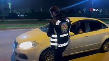 Bursa’da sivil trafik ekiplerinden gece denetimi