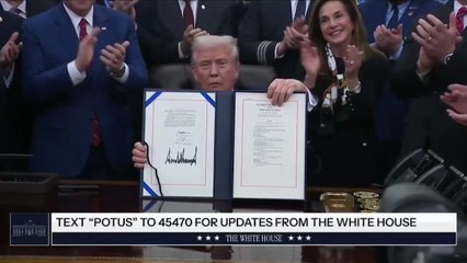 Trump firma la ley que pone fin al cierre de Gobierno más largo