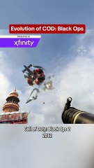 The evolution of the Call of Duty: Black Ops series Presented by @xfinity