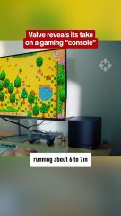 The new Steam Machine is a gaming cube