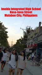 Imelda Integrated High School on Hasa-hasa Street in Malabon City, Philippines