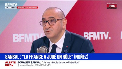 "C'est un geste d'humanité": Laurent Nuñez, ministre de l’Intérieur, remercie le président algérien après la libération de Boualem Sansal