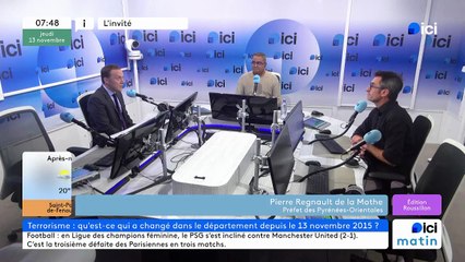 Pierre Regnault de la Motte, préfet des Pyrénées-Orientales