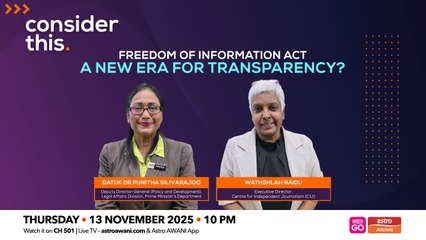 Consider This: Freedom of Information Act — A New Era for Transparency?