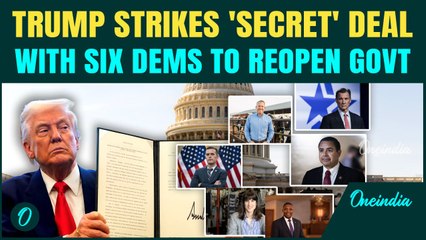 US News: Six Democrats Join Hands with Trump| Government REOPENS After Midnight Drama