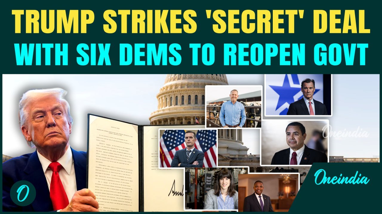 US News: Six Democrats Join Hands with Trump| Government REOPENS After Midnight Drama