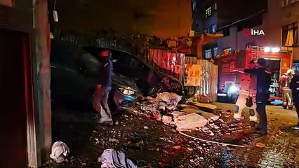 Doğal gaz patlaması evin duvarını yıktı: 1 yaralı