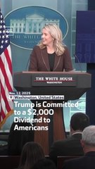 Trump is Committed to a $2,000 Dividend to Americans