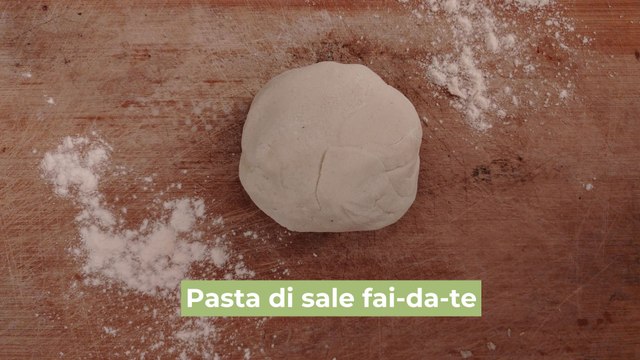 Pasta di sale fatta in casa: il tutorial