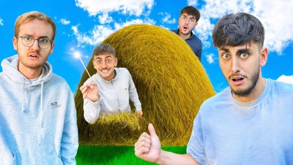 Le premier qui trouve l'AIGUILLE dans la botte de foin gagne ! (100% impossible)