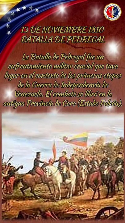#13NOV|| #Efemerides La Batalla de Pedregal