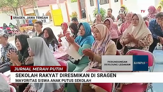 Mulai Beroperasi, Sekolah Rakyat di Sragen Tampung 90 Persen Anak Putus Sekolah | JMP