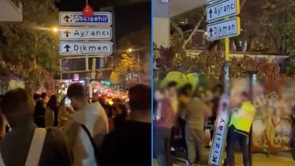 Kızılay tabelası üçüncü kez yenilendi!