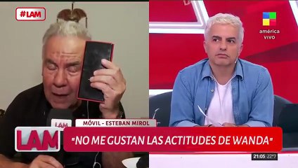 MasterChef: Esteban Mirol apuntó contra Wanda Nara tras su eliminación