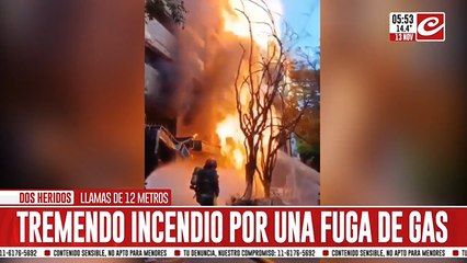 El día después: así quedó todo tras el impresionante incendio en Caballito