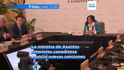 Los ministros de Asuntos Exteriores del G7 muestran su apoyo a Ucrania tras las conversaciones de Canadá