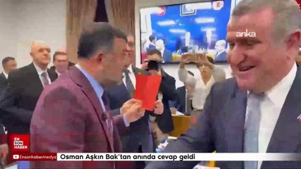 CHP kırmızı kart gösterdi: Osman Aşkın Bak’tan anında cevap geldi