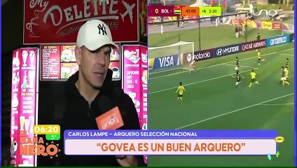 LAMPE CONTENTO POR EL RETORNO DE RAMIRO VACA