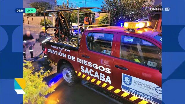​Sacaba: Intensas lluvias desbordan canales y afecta domicilios