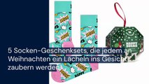 🎄✨ 5 Socken-Geschenksets, die garantiert ein Lächeln auf jedes Gesicht zaubern! 🎁🧦