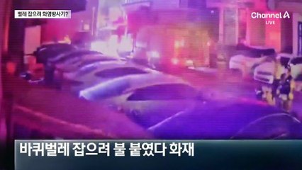 벌레 잡으려다 화재…절대 따라하지 마세요