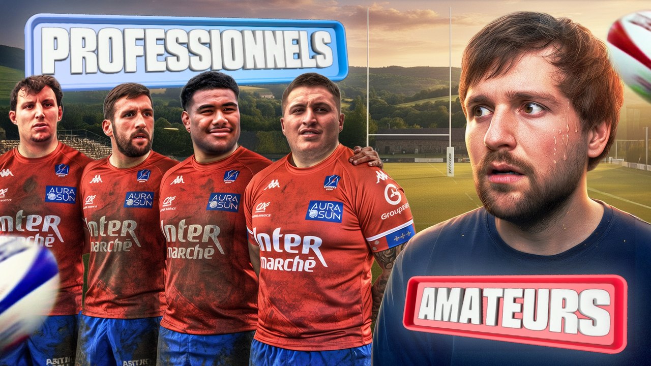 AMATEURS vs PROS : on affronte le Stade Aurillacois Rugby !