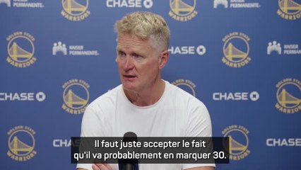 Warriors - Kerr : "Draymond Green a fait un travail incroyable sur Wembanyama"