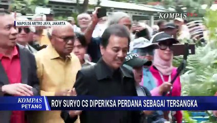 Roy Suryo Cs Diperiksa Sebagai Terdakwa Ijazah, Bawa Barang Bukti & Ungkit Dugaan Kriminalisasi