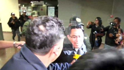 “¡El asesino es otro!”, gritó Remberto López al salir de su audiencia por el crimen del juez Cruz