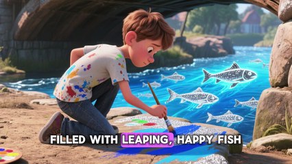 Mixy Daily Toons TV, cartoon stories☀️The Magic Paintbrush Boy