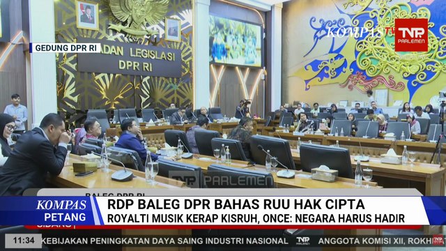 RDP DPR Soal RUU Hak Cipta: Once Ungkap Alasan Royalti Musik Kerap Kisruh, Soroti Ketimpangan